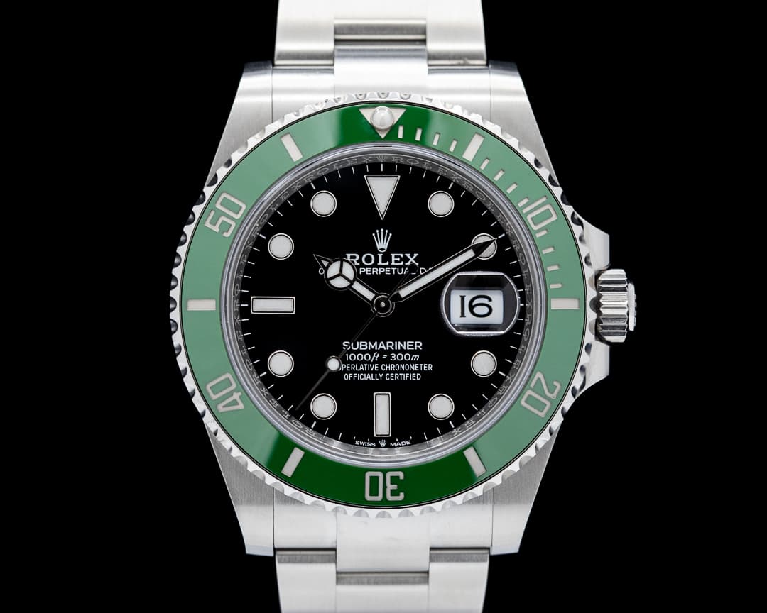 Rolex 126610LV Submariner Date "Kermit" SS Black Dial