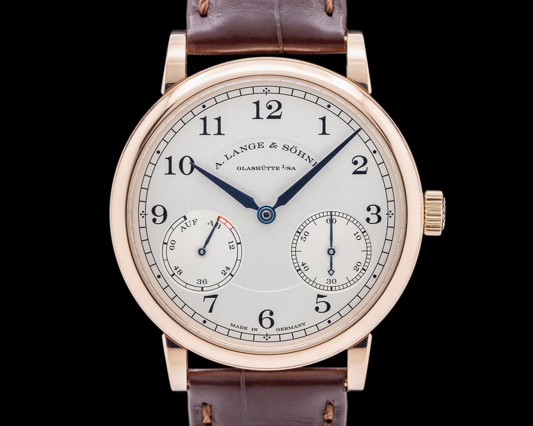 A. Lange & Söhne 1815 Up & Down 234.032 18K Rose Gold Silver Dial