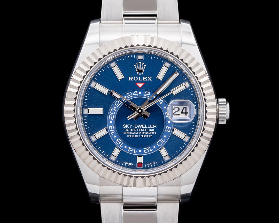 Rolex 326934 Sky-Dweller SS Blue Dial