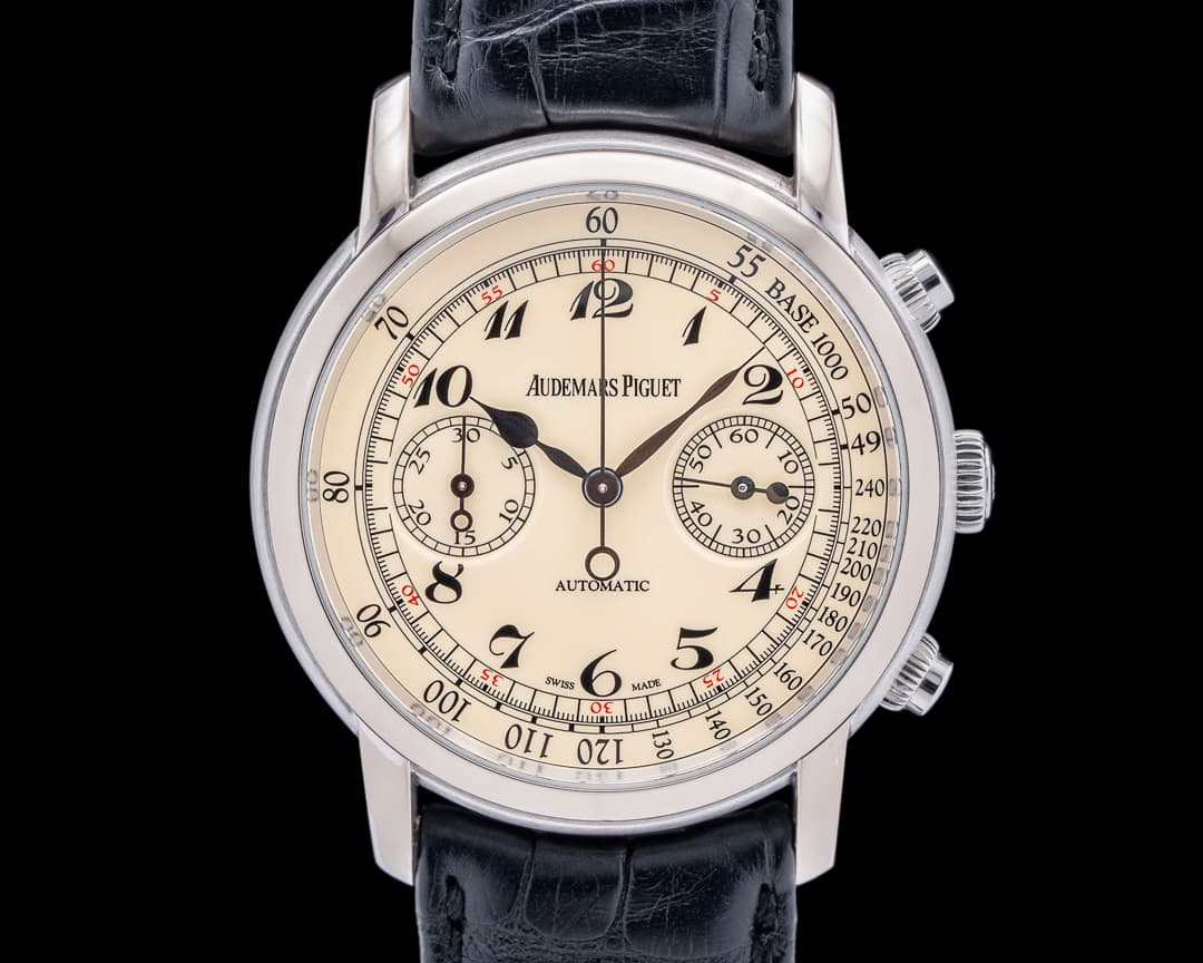 Audemars Piguet Jules Audemars Chronograph 18K White Gold