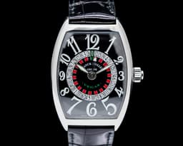 Cintree Curvex Vegas Roulette SS Black Dial
