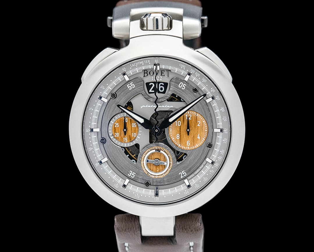 Bovet Cambiano Pininfarina Chronograph SS Gray Dial LIMITED