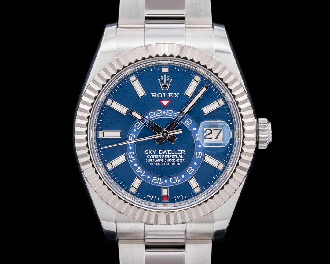 Rolex Sky-Dweller 326934 SS Blue Dial