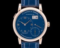 191.063 Lange 1 18K Rose Gold Blue Dial 30th Anniversary 2025 LIMITED