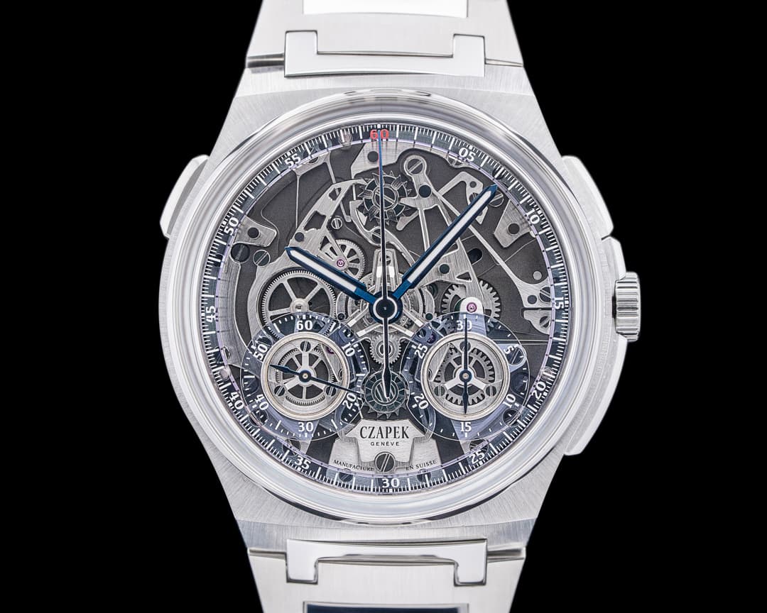 Czapek & Cie Antarctique Chronograph Rattrapante Glacier Blue LE