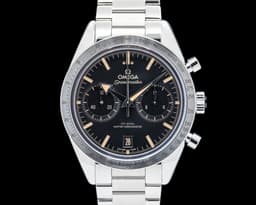 Speedmaster '57 Co-Axial Master Chronometer SS Black Dial
