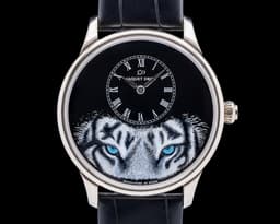 Les Ateliers Petite Heure Minute “Tiger” 18K White Gold LIMITED