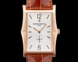 Les Historiques Aronde 1954 18K Rose Gold Silver Dial