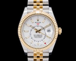 Sky Dweller 18K Yellow Gold / SS Jubilee