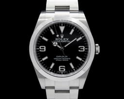 214270 Explorer I 39MM SS Black Dial
