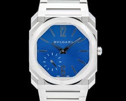 Octo Finissimo Extra Thin SS Blue Dial 2025