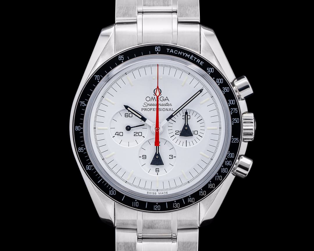 Omega Speedmaster Professional Alaska Project SS White Dial LIMITED