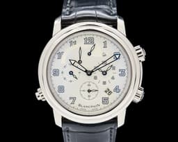 Leman Reveil GMT 18K White Gold / Silver Dial