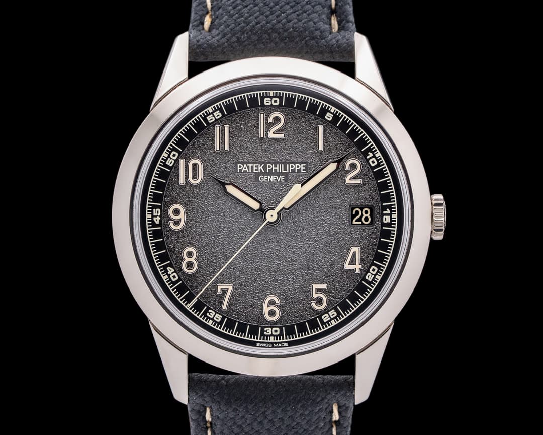 Patek Philippe 5226G Calatrava 18K White Gold Charcoal Gray Dial