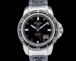 Sport Evolution Panorama Date SS Black Dial