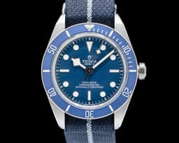 79030B Black Bay Fifty-Eight SS Blue Dial