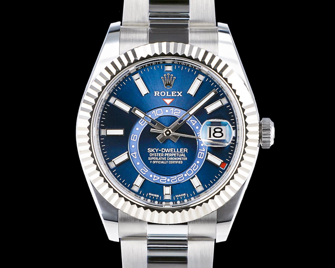 Rolex Sky-Dweller 326934 SS Blue Dial