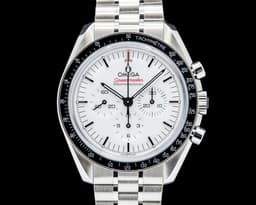 Speedmaster Professional SS White Dial