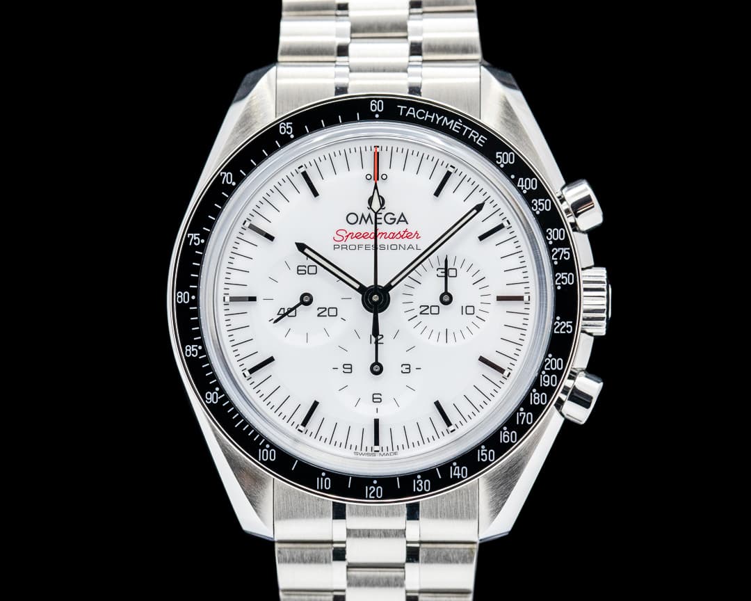 Omega Speedmaster Professional SS White Dial