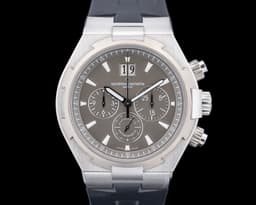 49150 Overseas Chronograph SS Gray Dial