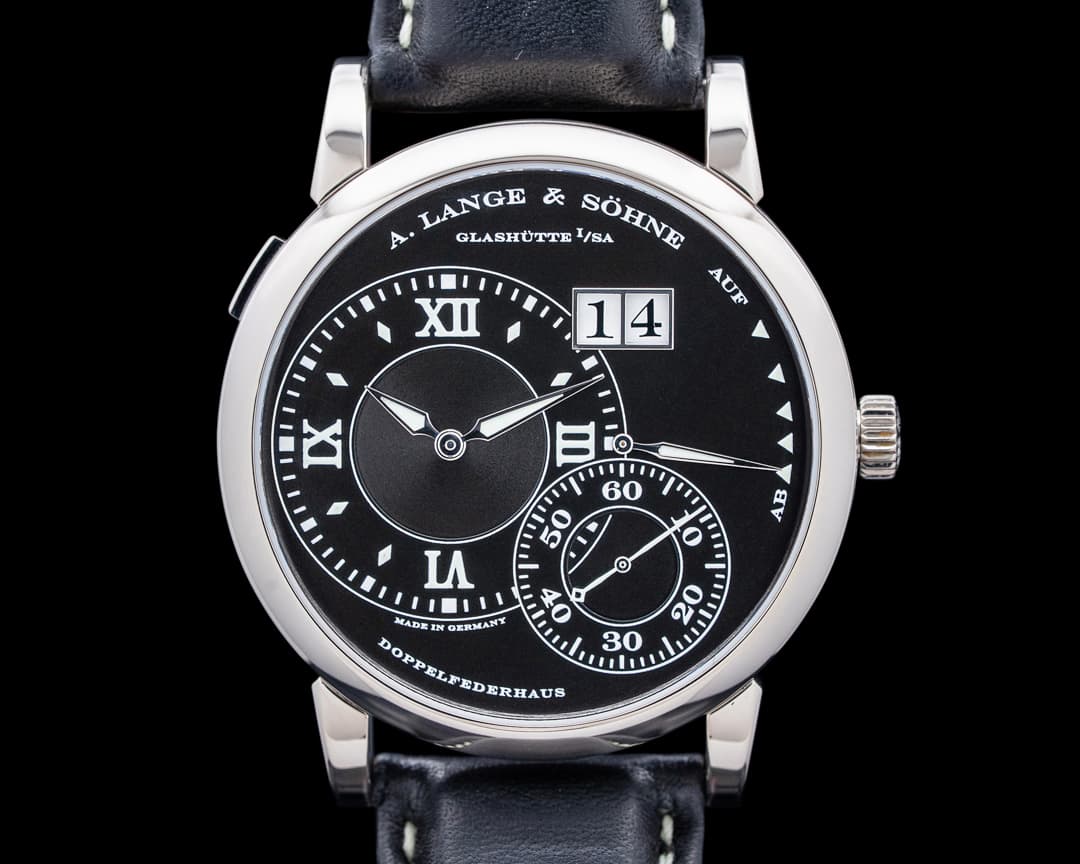 Image of A. Lange and Sohne 115.029 Grande Lange 1 Luminous Black Dial