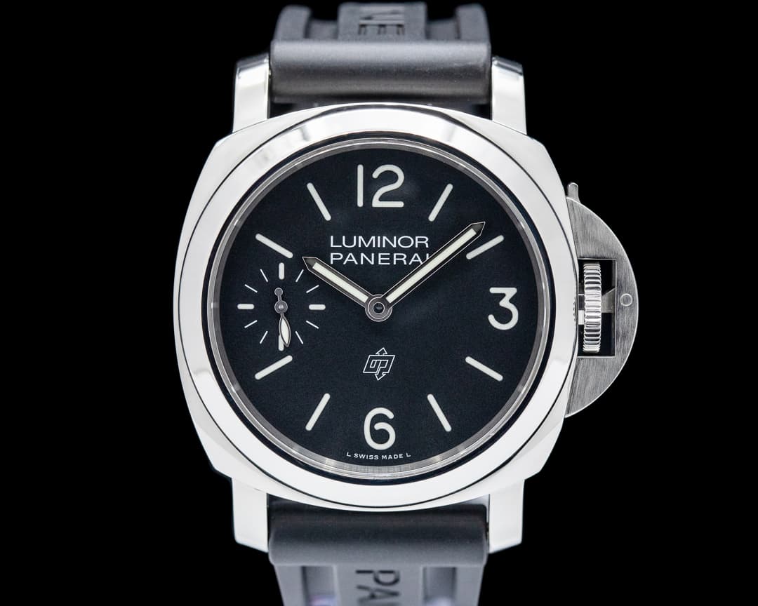 Panerai Luminor Base Logo 3 Days SS Black Dial