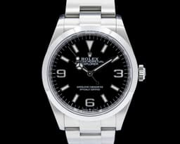 124270 Explorer I 36MM SS Black Dial 2025 FULL SET