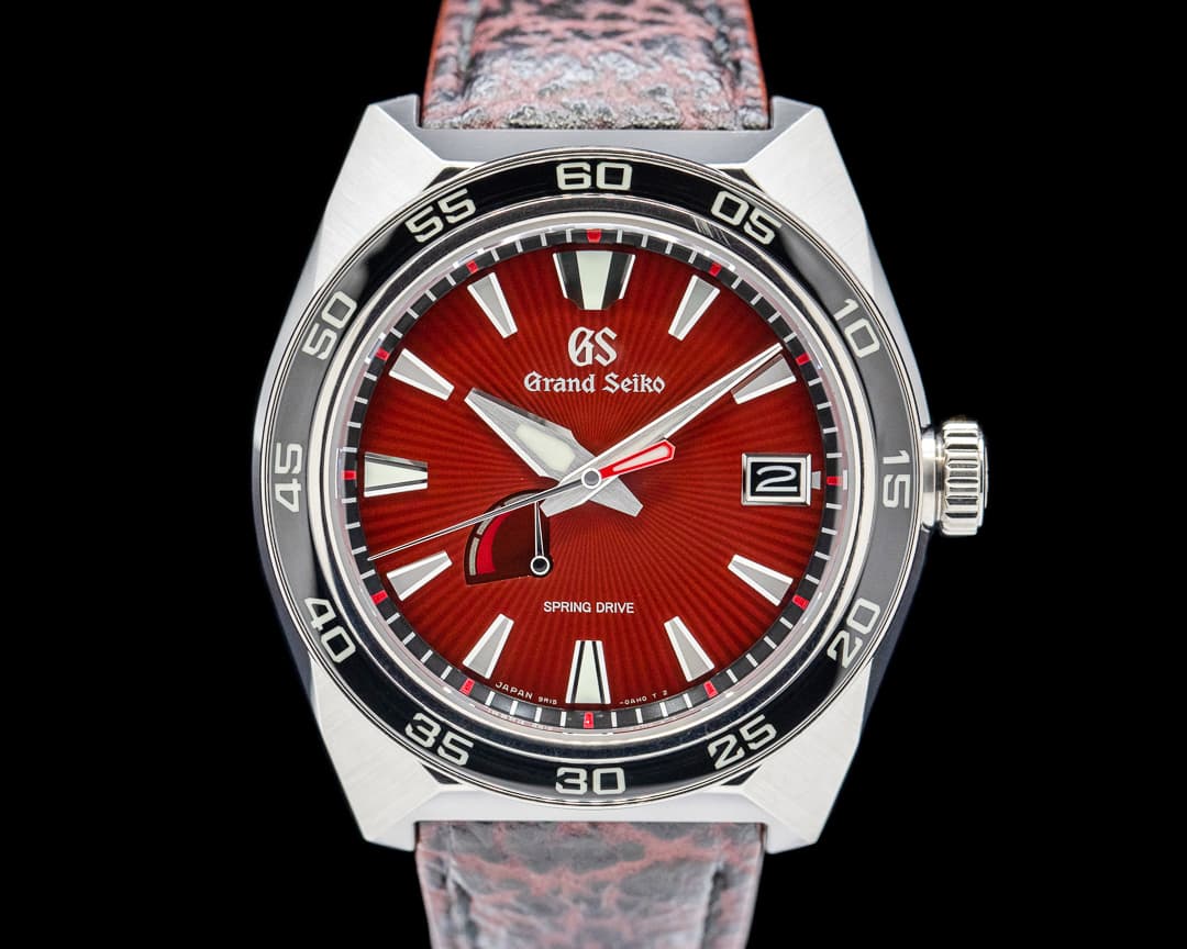 Grand Seiko Godzilla 65th Anniversary Spring Drive SS Burgundy Dial LIMITED