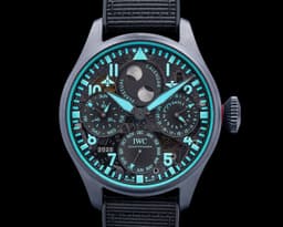 Big Pilot Perpetual Calendar "Toto Wolff" Ceratanium Skeleton Dial
