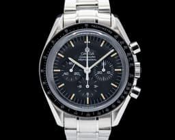 Speedmaster Professional Black Dial SS Hesalite/Sapphire