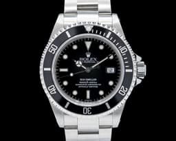 16600 Sea Dweller SS Black Dial