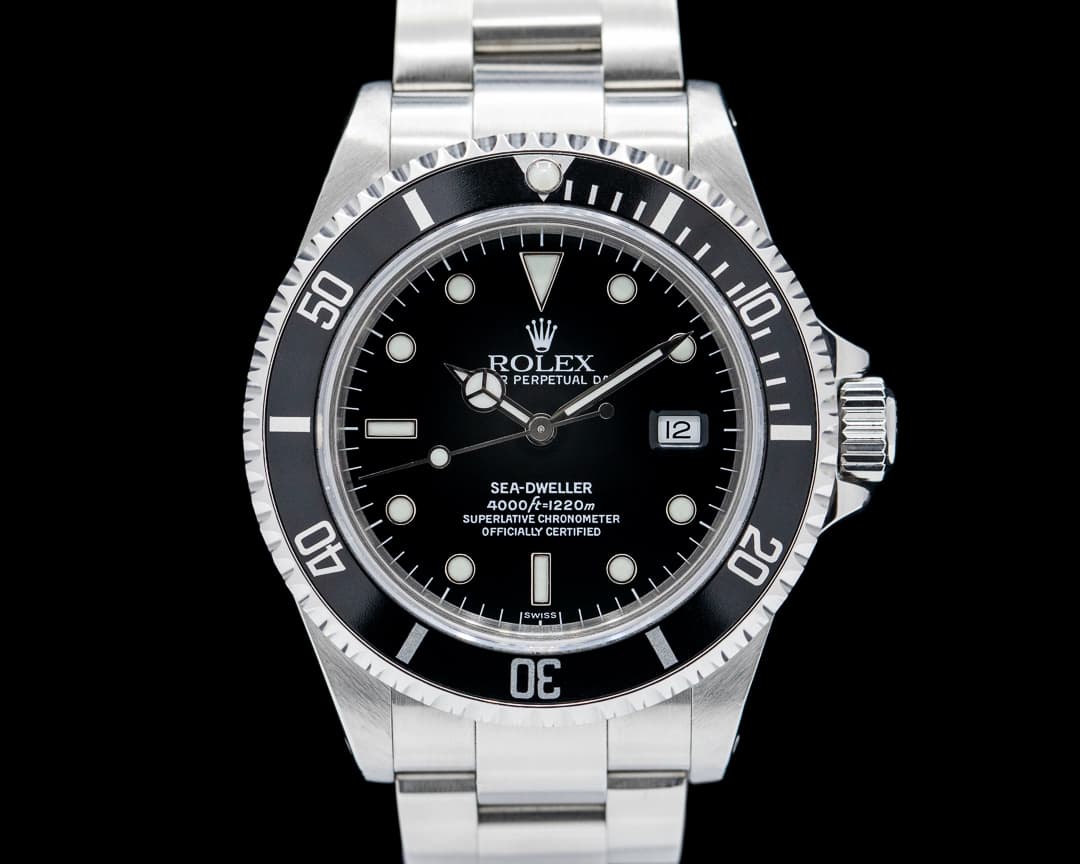 Rolex 16600 Sea Dweller SS Black Dial