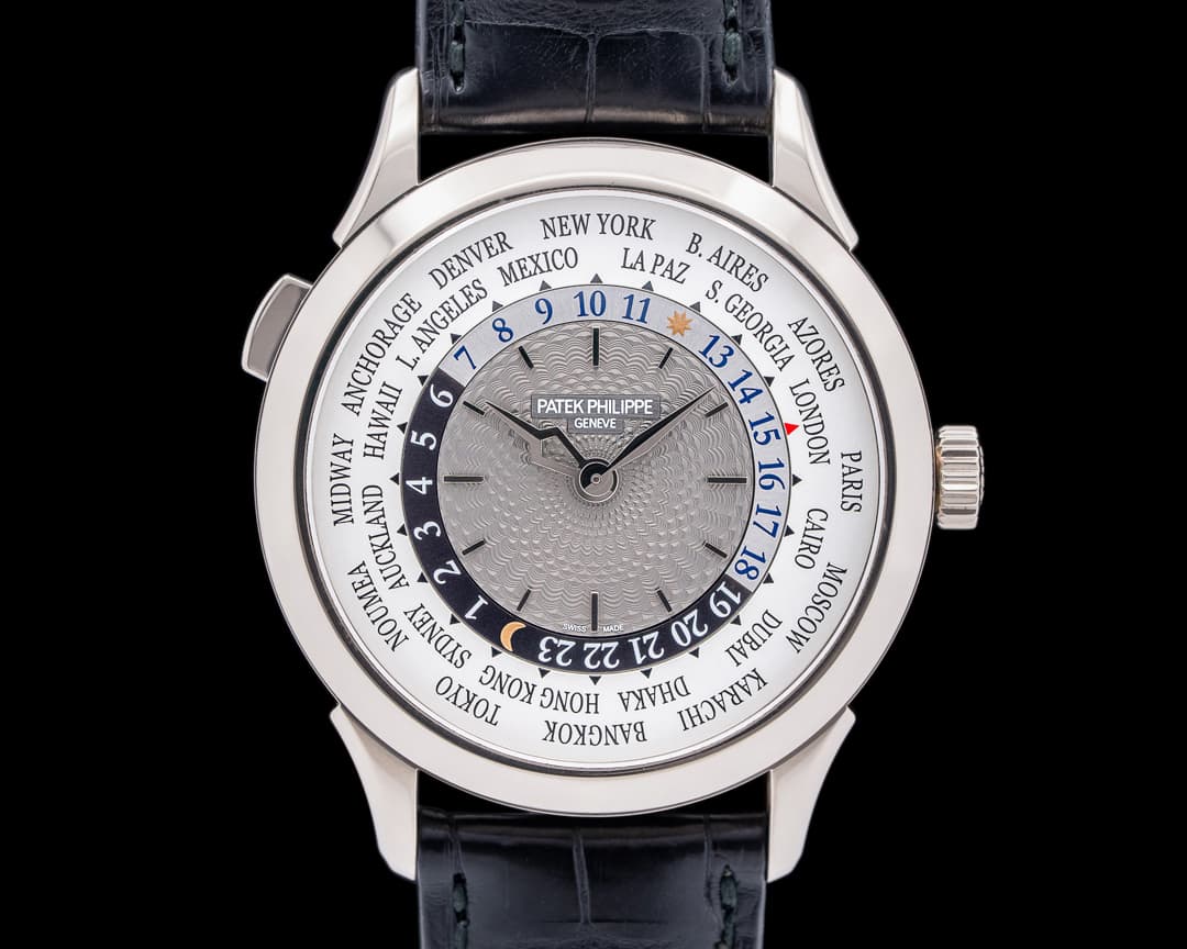 Patek Philippe 5230G World Time 18K White Gold Charcoal Gray Dial