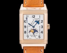 Reverso Sun Moon Power Reserve 18K Rose Gold