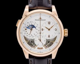 Q6042520 Duometre a Quantieme Lunaire 18K RG Silver Dial