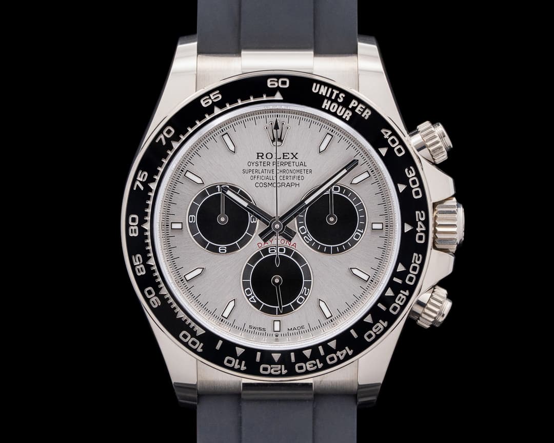 Rolex 126519 Daytona 18K White Gold Ceramic Oysterflex 2024