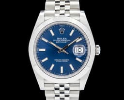 126300 Datejust 41MM Jubilee SS Blue Dial