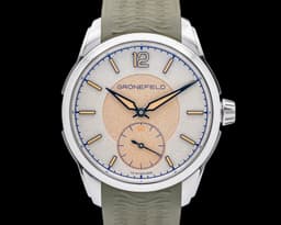 1969 Delta Works Clad Olive SS Two-Tone Dial
