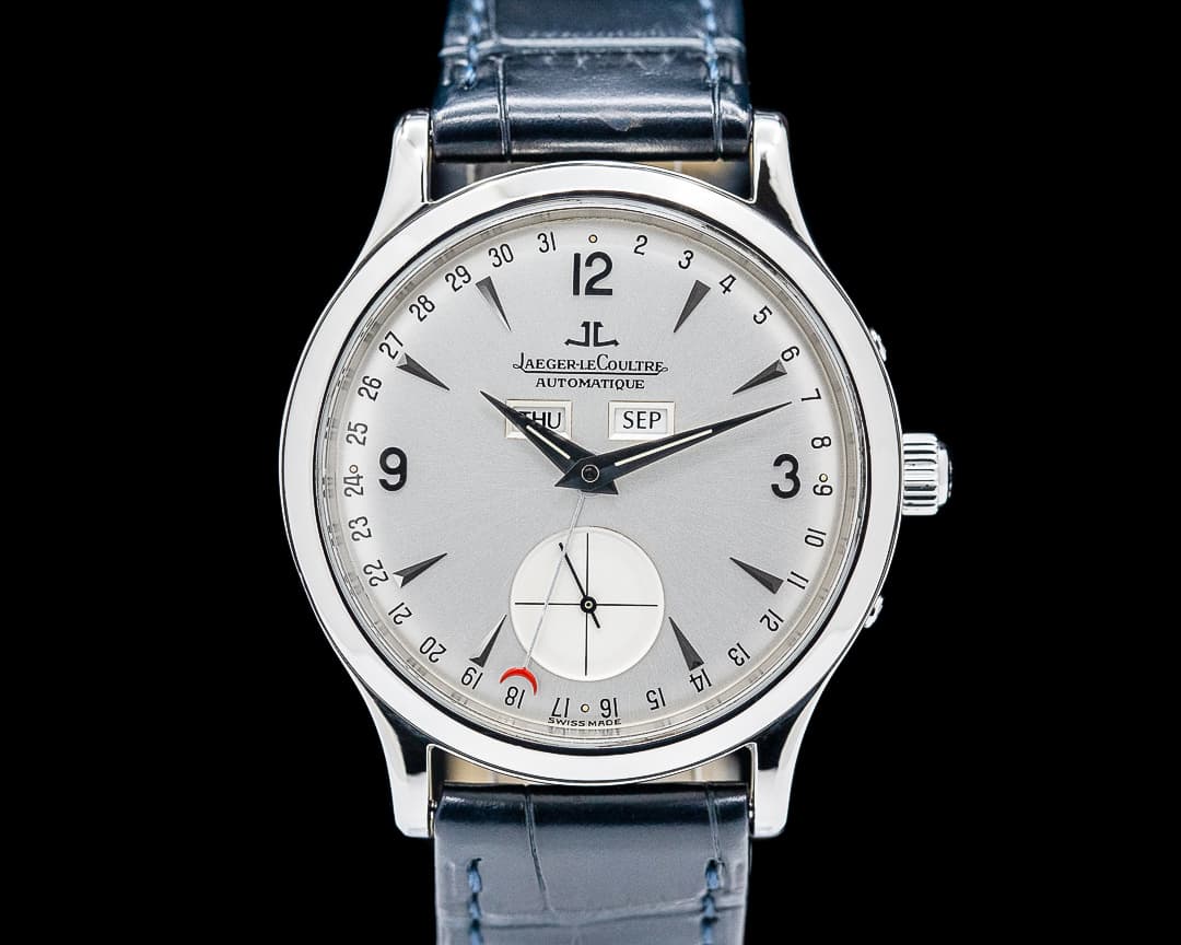 Jaeger LeCoultre 140.8.87 Master Control Calendar SS Silver Dial