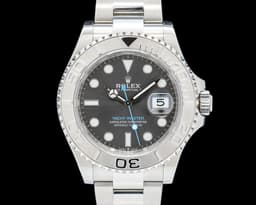 126622 Yacht Master Platinum Bezel SS Gray Dial