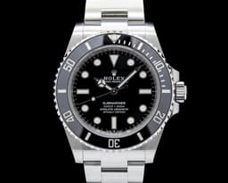 124060 Submariner No Date 41 SS Black Dial