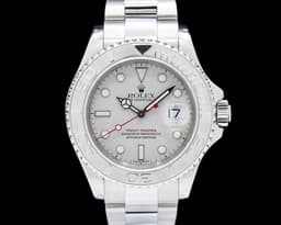 16622 Yacht Master Platinum Bezel SS Gray Dial