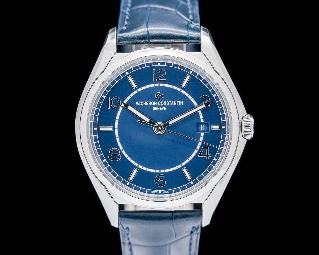 Vacheron Constantin 4600E Fiftysix Self Winding SS Blue Dial