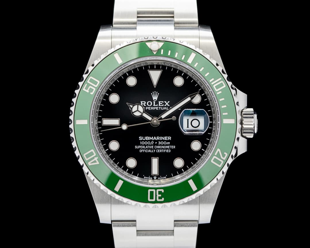 Rolex 126610LV Submariner Date "Kermit Green" SS Black Dial 2025