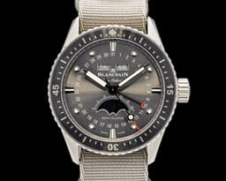 Fifty Fathoms Bathyscaphe Quantième Complet Phases de Lune