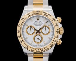 Daytona 18K Yellow Gold / SS White Dial 2025 FULL SET