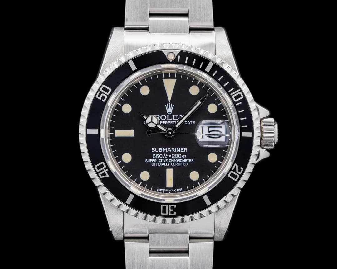 Image of Rolex 1680 Submariner SS Black Dial C. 1978