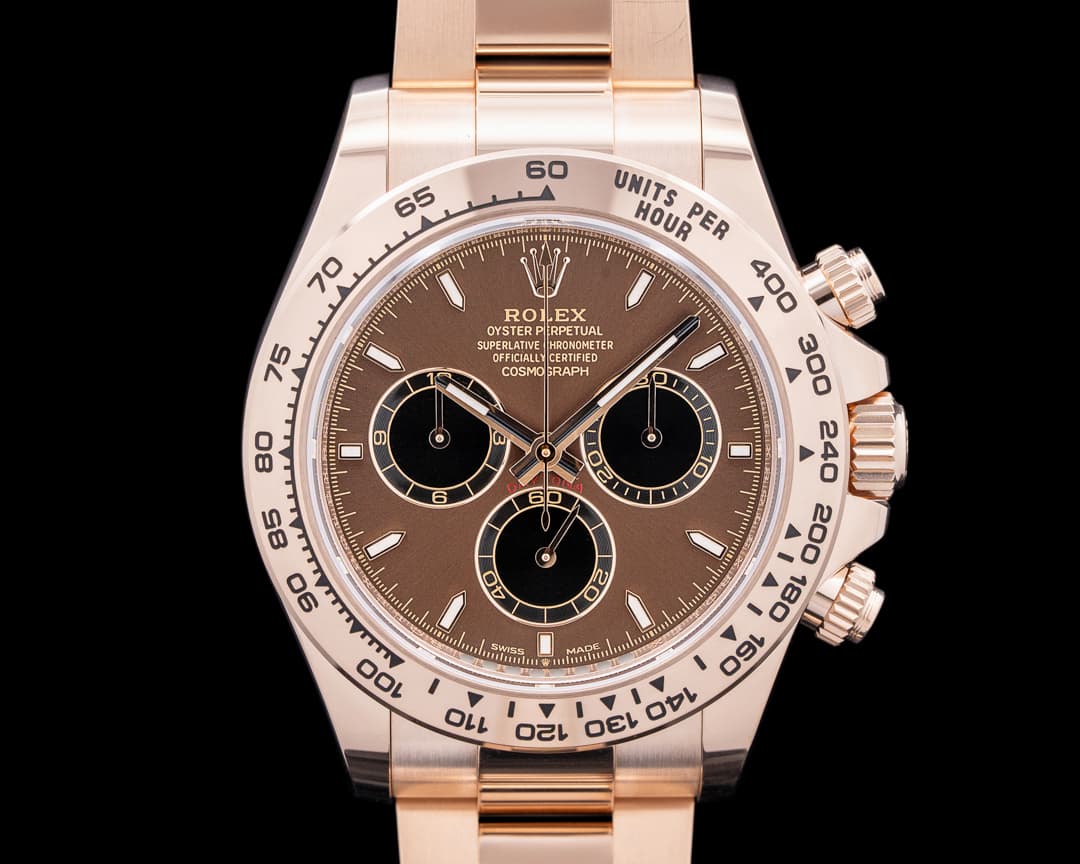 Rolex 126505 Daytona 18K Everose Gold Brown Dial 2025