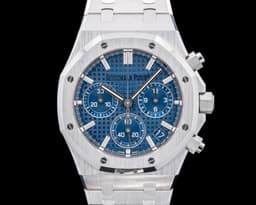 26240ST Royal Oak Chronograph 41MM SS Blue Dial