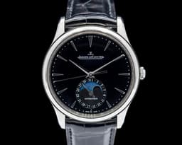 Master Ultra Thin Moon SS Black Dial